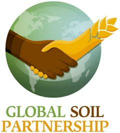 GSPロゴ(Global Soil Partnership for Food Security and Climate Change Adaptation and Mitigation)