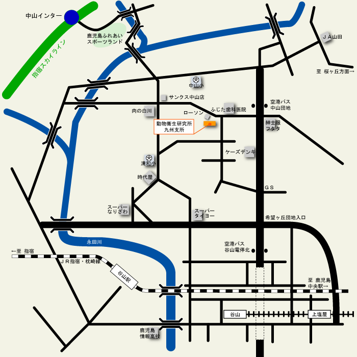 九州支所交通案内