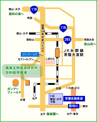 常陸大宮交通地図